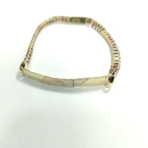 ESCLAVA ORO COMBINADO 10 K 5,10 GRMS (SEMINUEVO)