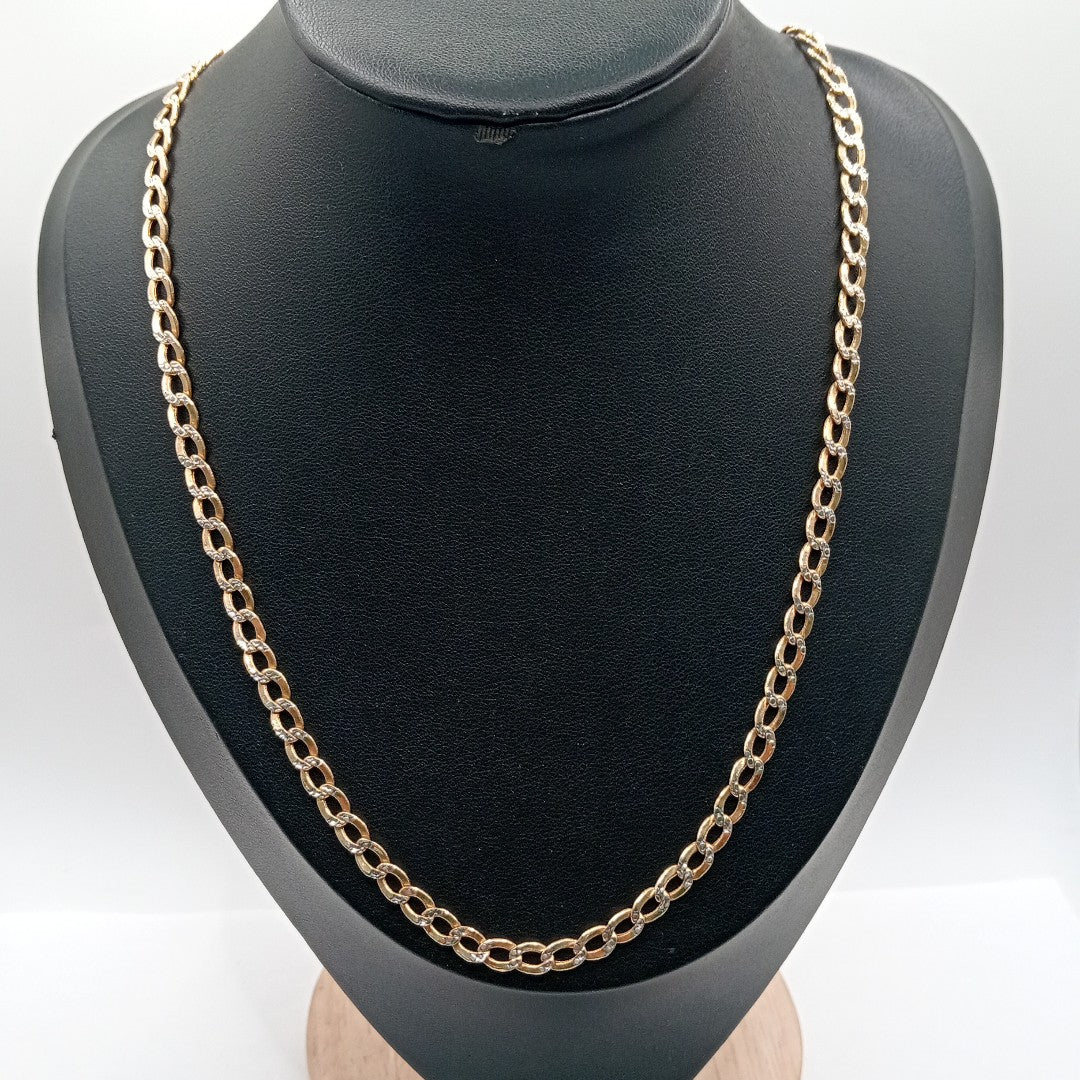 CADENA ORO, RODIADO 14 K 11.2 GRMS (SEMINUEVO)