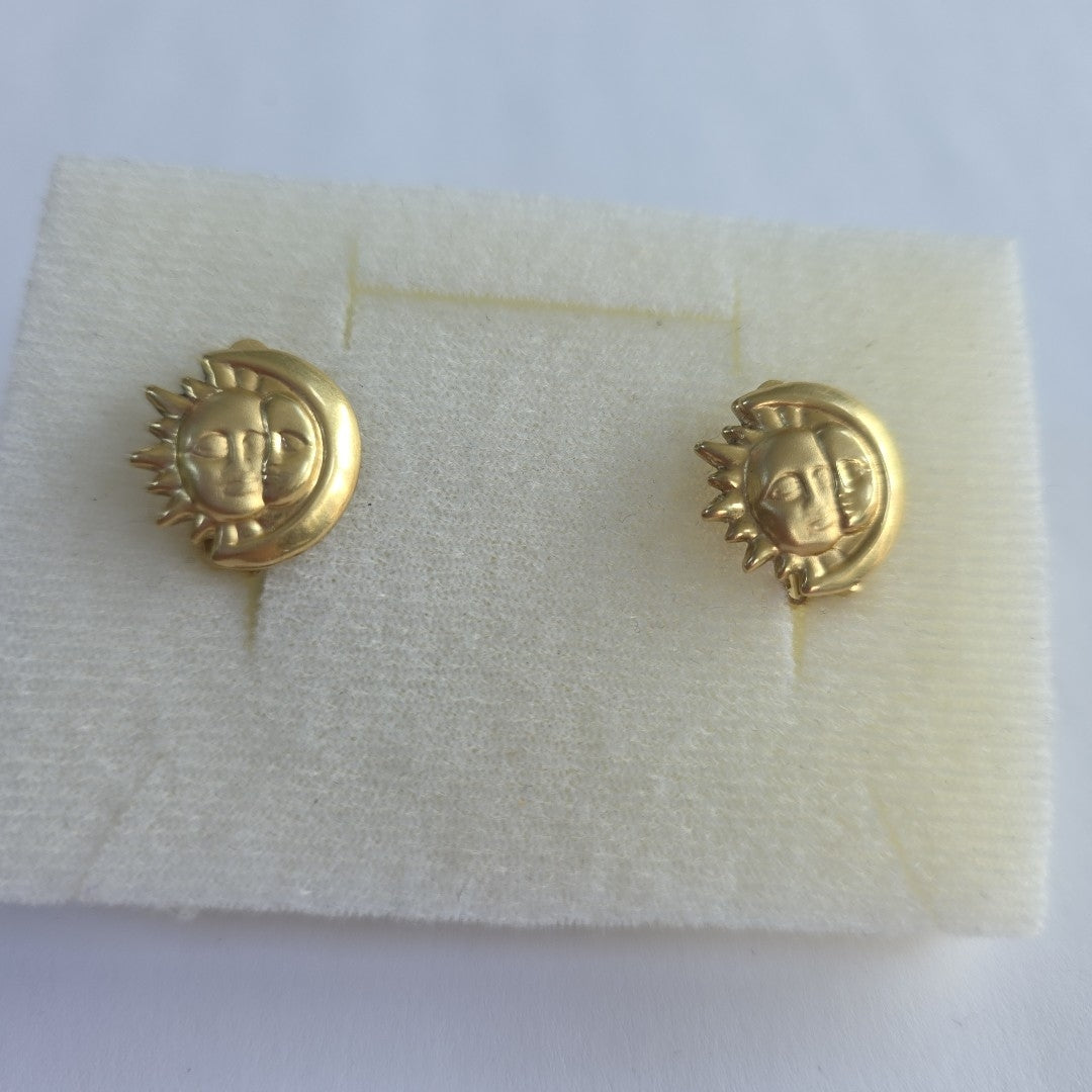 ARETES PAR ORO 10 K 4.6 GRMS (SEMINUEVO)