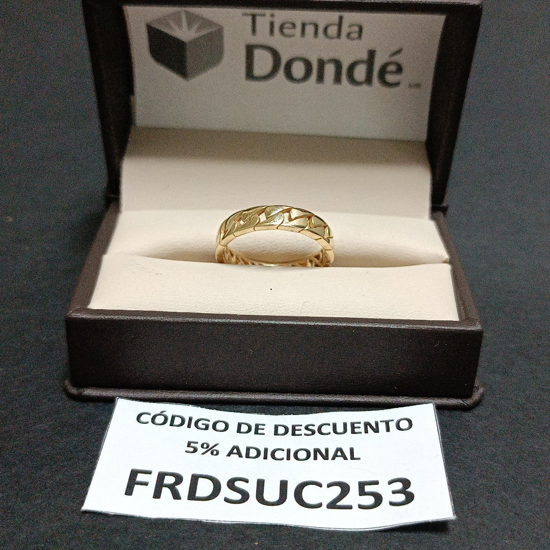 ANILLO ORO 10 K 2,00 GRMS (SEMINUEVO)