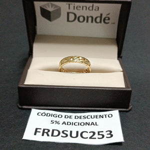 ANILLO ORO 10 K 2,00 GRMS (SEMINUEVO)