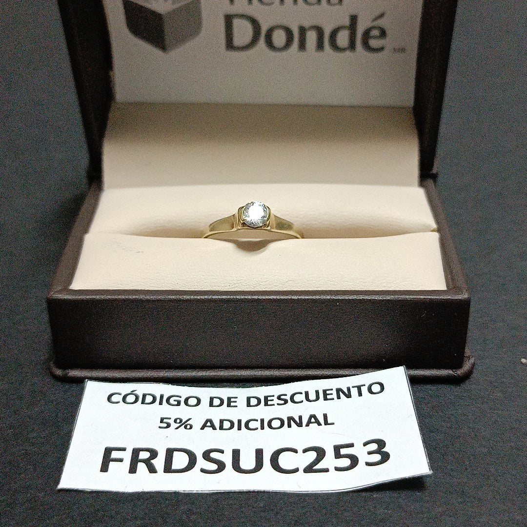ANILLITO ORO 10 K 1.5 GRMS (SEMINUEVO)