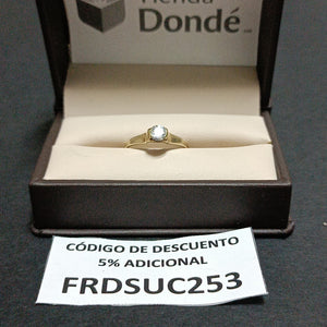 ANILLITO ORO 10 K 1.5 GRMS (SEMINUEVO)