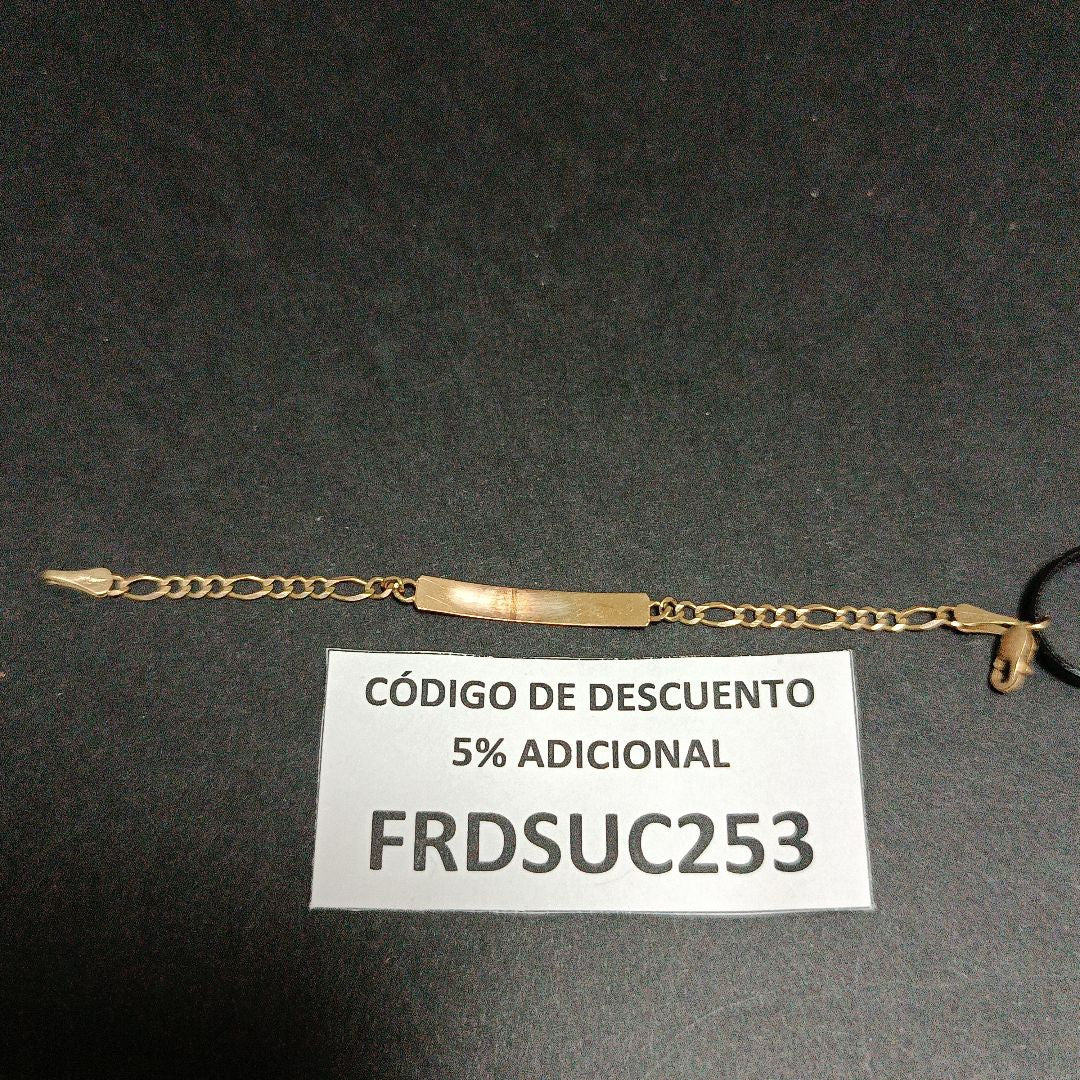 ESCLAVA ORO 10 K 1.5 GRMS (SEMINUEVO)