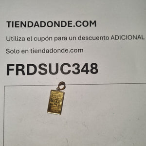 DIJE ORO 14 K 2,50 GRMS (SEMINUEVO)