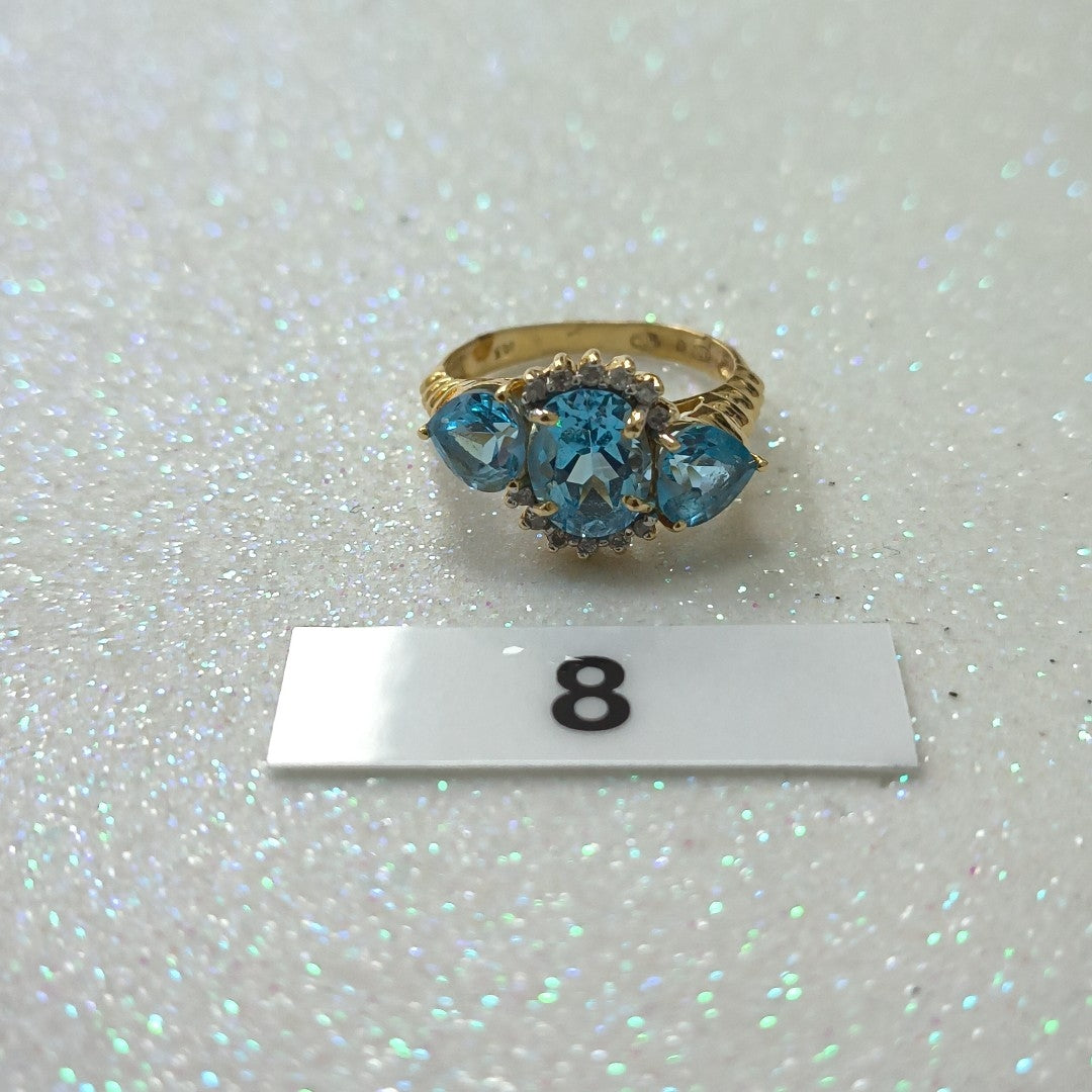 ANILLITO ORO 14 K 4.3 GRMS (SEMINUEVO)