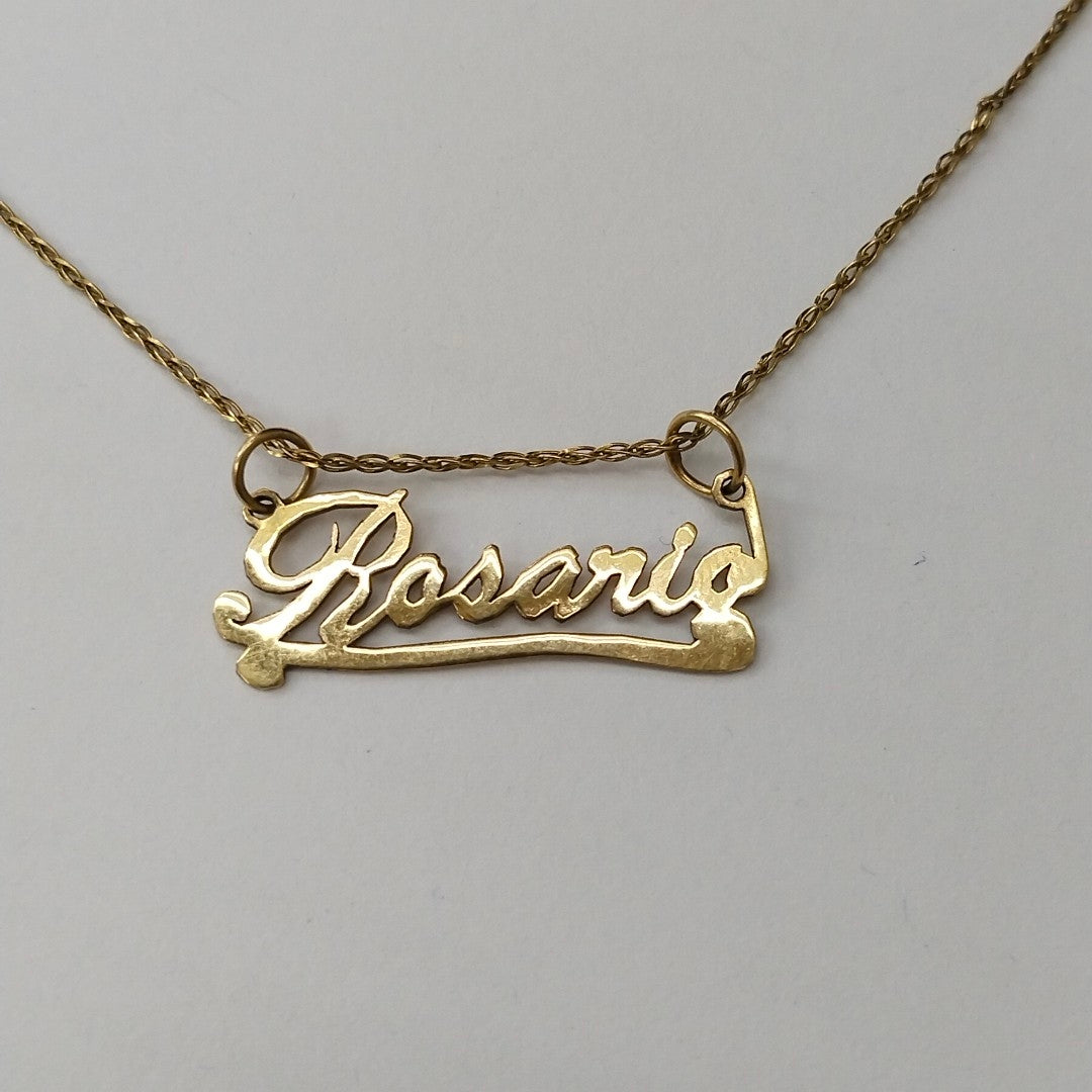 GARGANTILLA ORO 14 K 1.8 GRMS (SEMINUEVO)