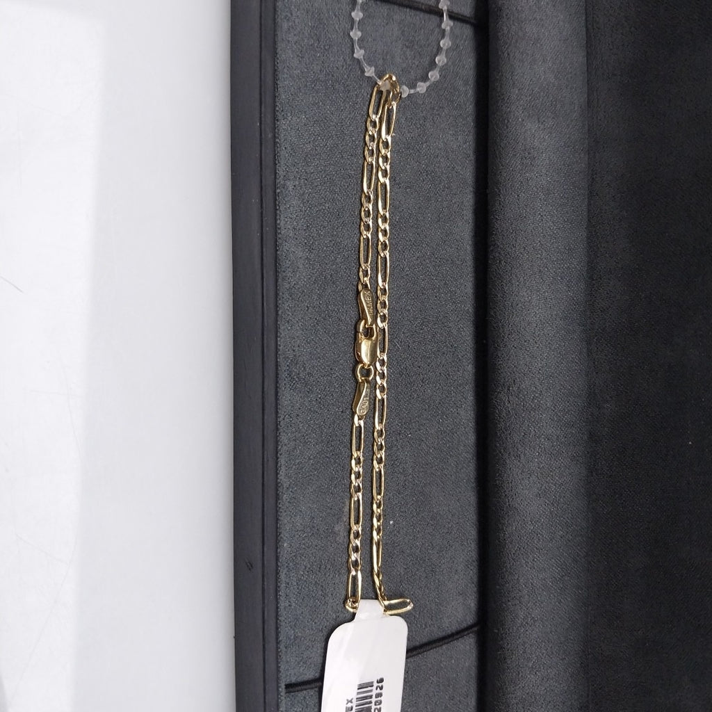 PULSERAS TEJIDO 3X1 DIAMANTADO ORO 10K 18 CM 1.7 GR (NUEVO)