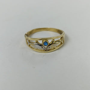 ANILLITO ORO 14 K 2.5 GRMS (SEMINUEVO)