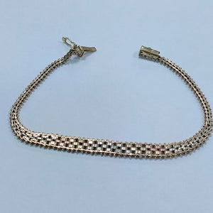 PULSERA ORO 14 K 8.7 GRMS (SEMINUEVO)