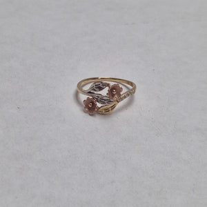 ANILLITO ORO, ORO COMBINADO 14 K 2.1 GRMS (SEMINUEVO)