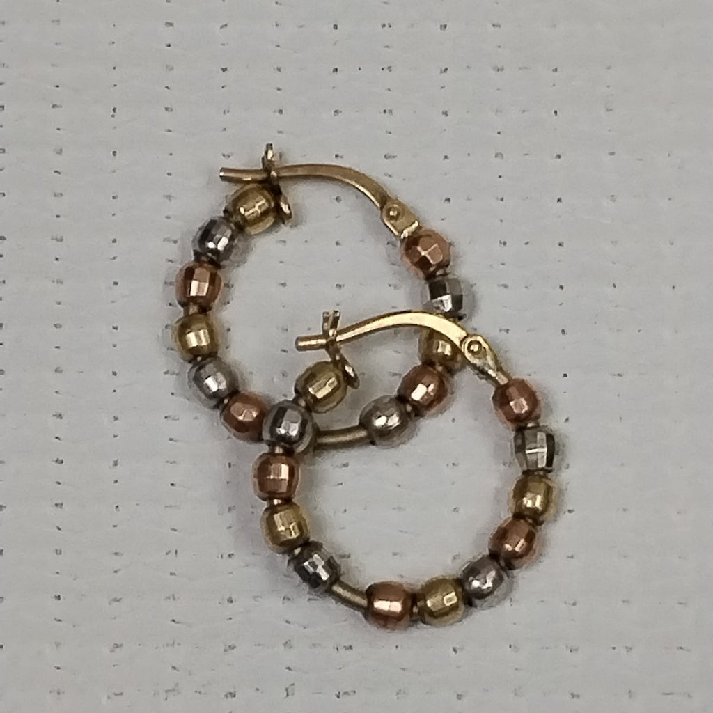ARRACADAS PAR ORO 10 K 2.5 GRMS (SEMINUEVO)