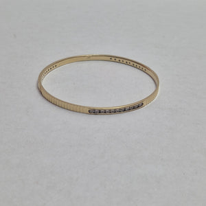 PULSERA RIGIDA ORO 14 K 11.6 GRMS (SEMINUEVO)