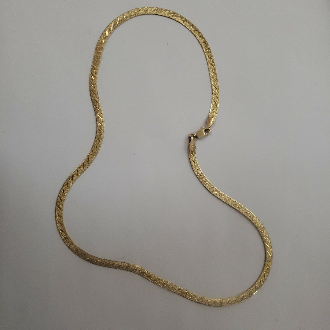 GARGANTILLA ORO 14 K 7.6 GRMS (SEMINUEVO)