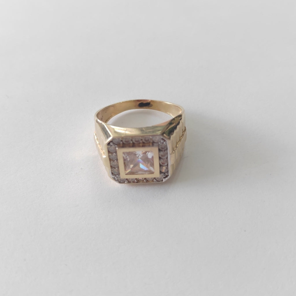 ANILLO ORO 14 K 7,30 GRMS (SEMINUEVO)