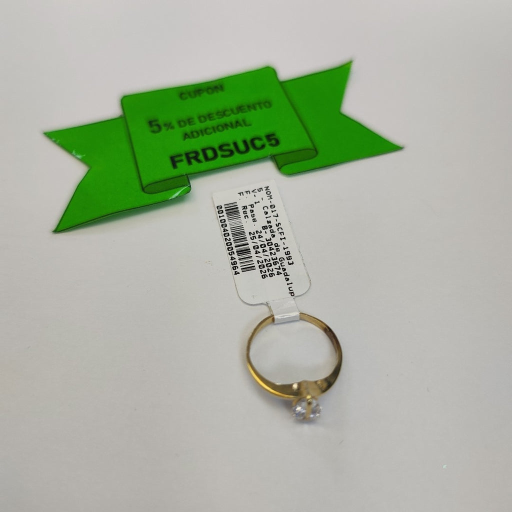 ANILLITO ORO 8 K 1.5 GRMS (SEMINUEVO)