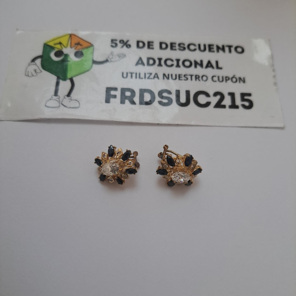 ARETES PAR ORO 10 K 6.1 GRMS (SEMINUEVO)