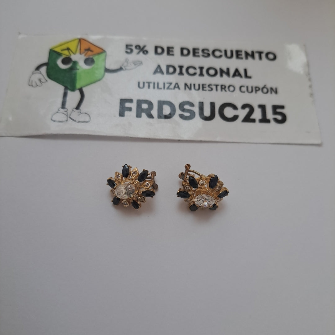 ARETES PAR ORO 10 K 6.1 GRMS (SEMINUEVO)
