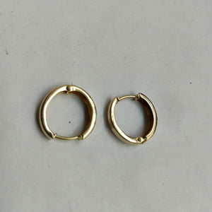 ARRACADAS PAR ORO 14 K 1.7 GRMS (SEMINUEVO)