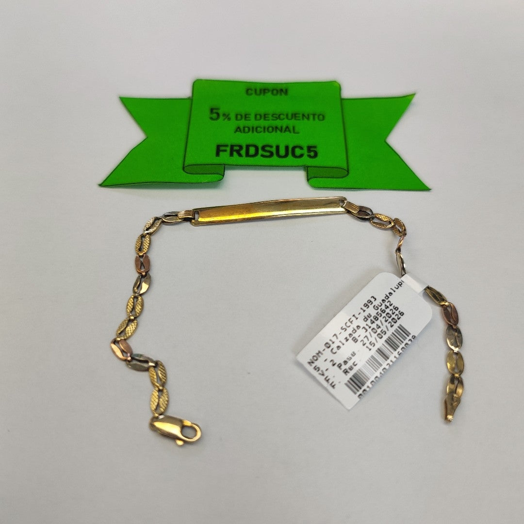ESCLAVA ORO 14 K 3.6 GRMS (SEMINUEVO)