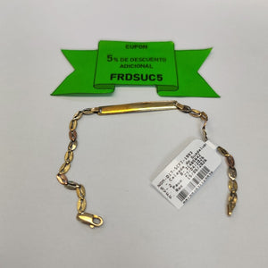 ESCLAVA ORO 14 K 3.6 GRMS (SEMINUEVO)