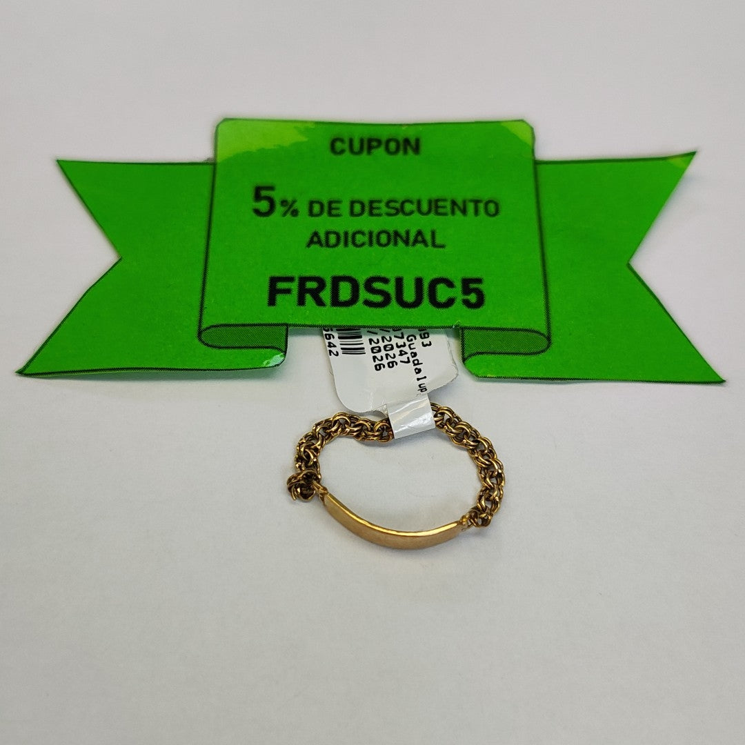ANILLITO ORO 14 K 1,30 GRMS (SEMINUEVO)