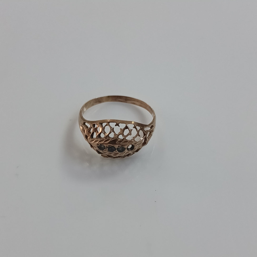 ANILLO ORO 10 K 1.3 GRMS (SEMINUEVO)