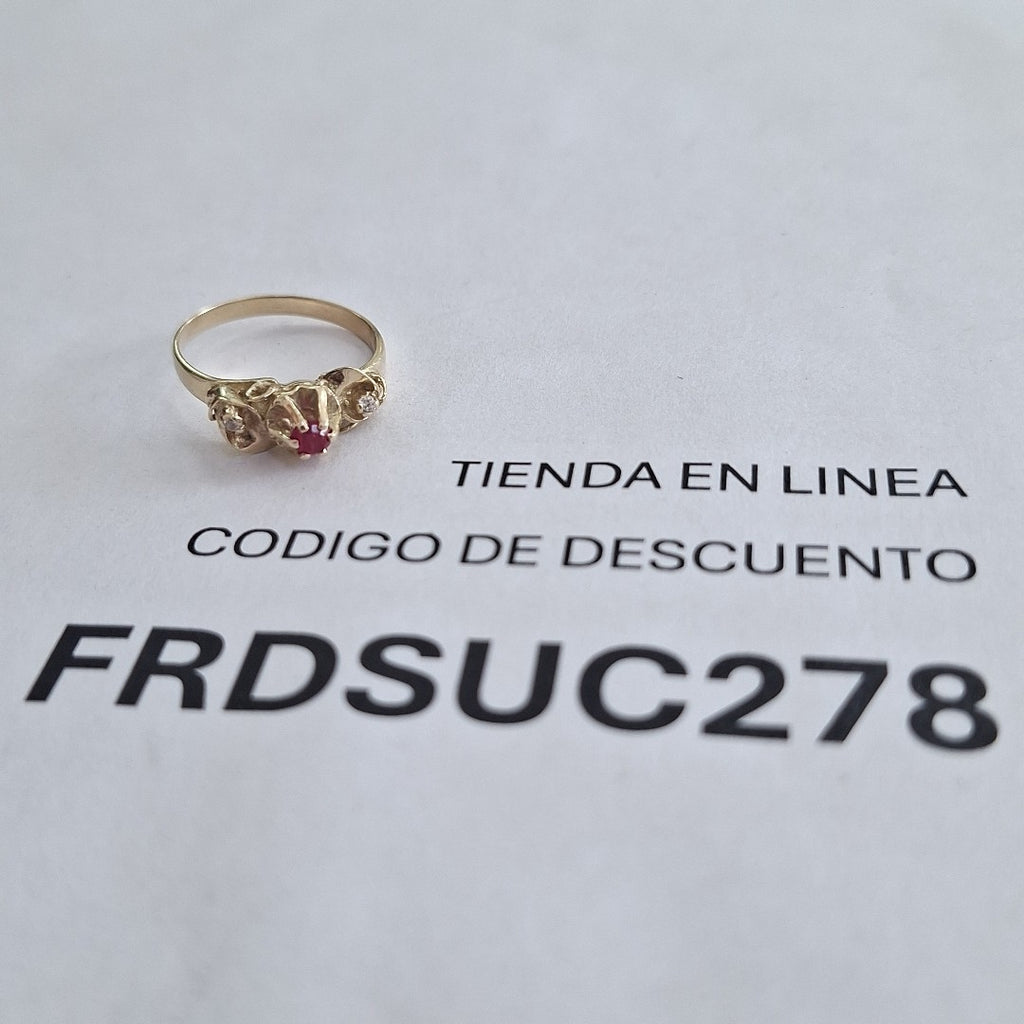 ANILLO ORO 10 K 2,90 GRMS (SEMINUEVO)