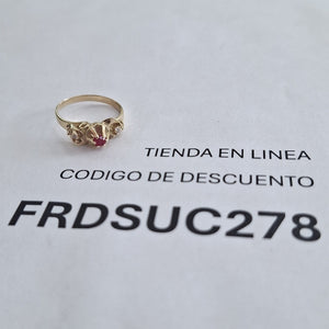 ANILLO ORO 10 K 2,90 GRMS (SEMINUEVO)