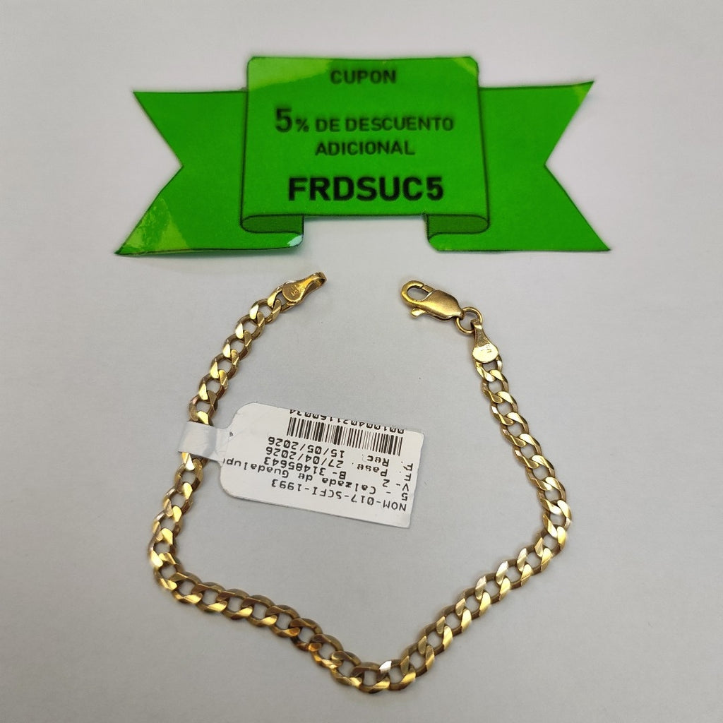 PULSERA ORO 14 K 5.5 GRMS (SEMINUEVO)