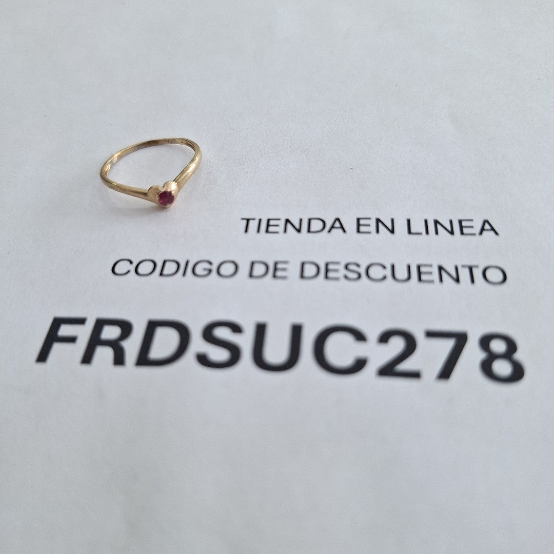 ANILLITO ORO 14 K 1,00 GRMS (SEMINUEVO)