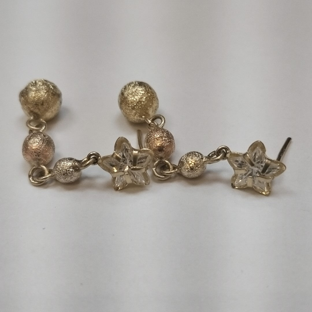 BROQUELES PAR ORO 14 K 3.5 GRMS (SEMINUEVO)