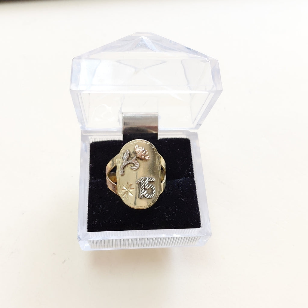 ANILLITO ORO 14 K 3.6 GRMS (SEMINUEVO)
