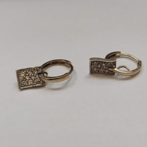 ARRACADAS PAR ORO 14 K 2.2 GRMS (SEMINUEVO)