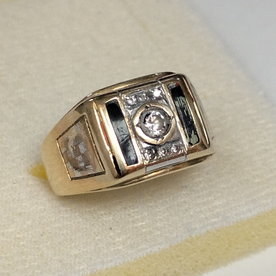 ANILLO ORO 14 K 8.7 GRMS (SEMINUEVO)