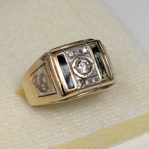 ANILLO ORO 14 K 8.7 GRMS (SEMINUEVO)