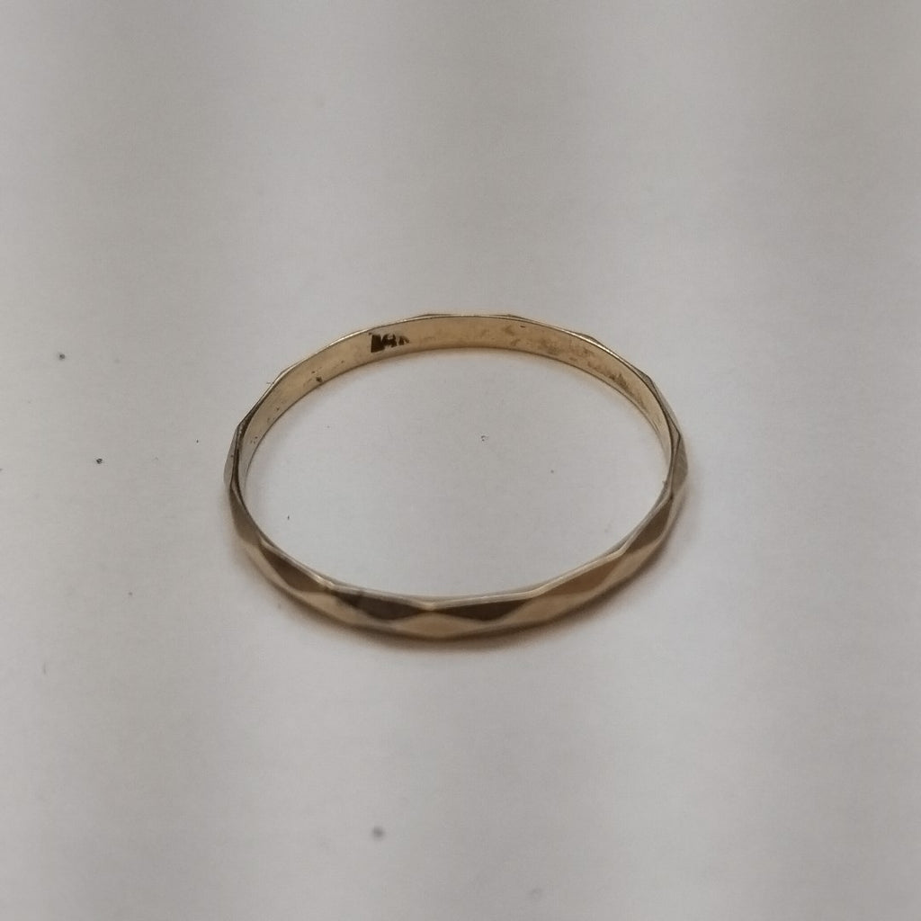 ARGOLLA ORO 14 K 0.8 GRMS (SEMINUEVO)