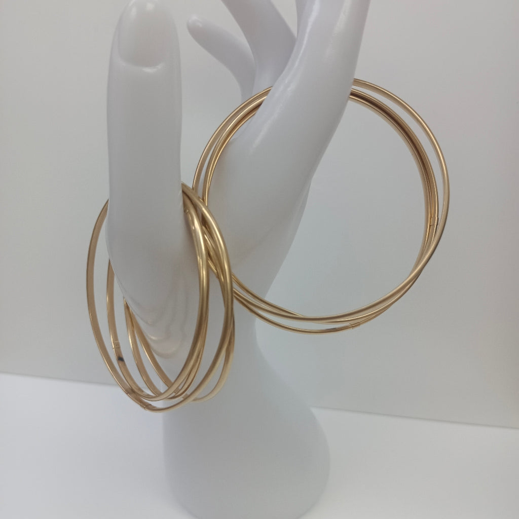 SEMANARIO DE PULSERAS ORO 14 K 17.8 GRMS (SEMINUEVO)