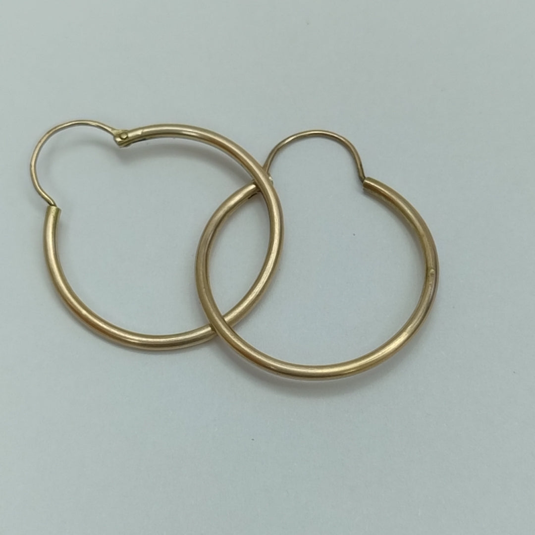ARETES PAR ORO 8 K 2,10 GRMS (SEMINUEVO)