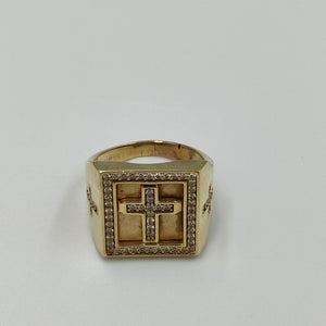 ANILLO ORO 10 K 9,80 GRMS (SEMINUEVO)