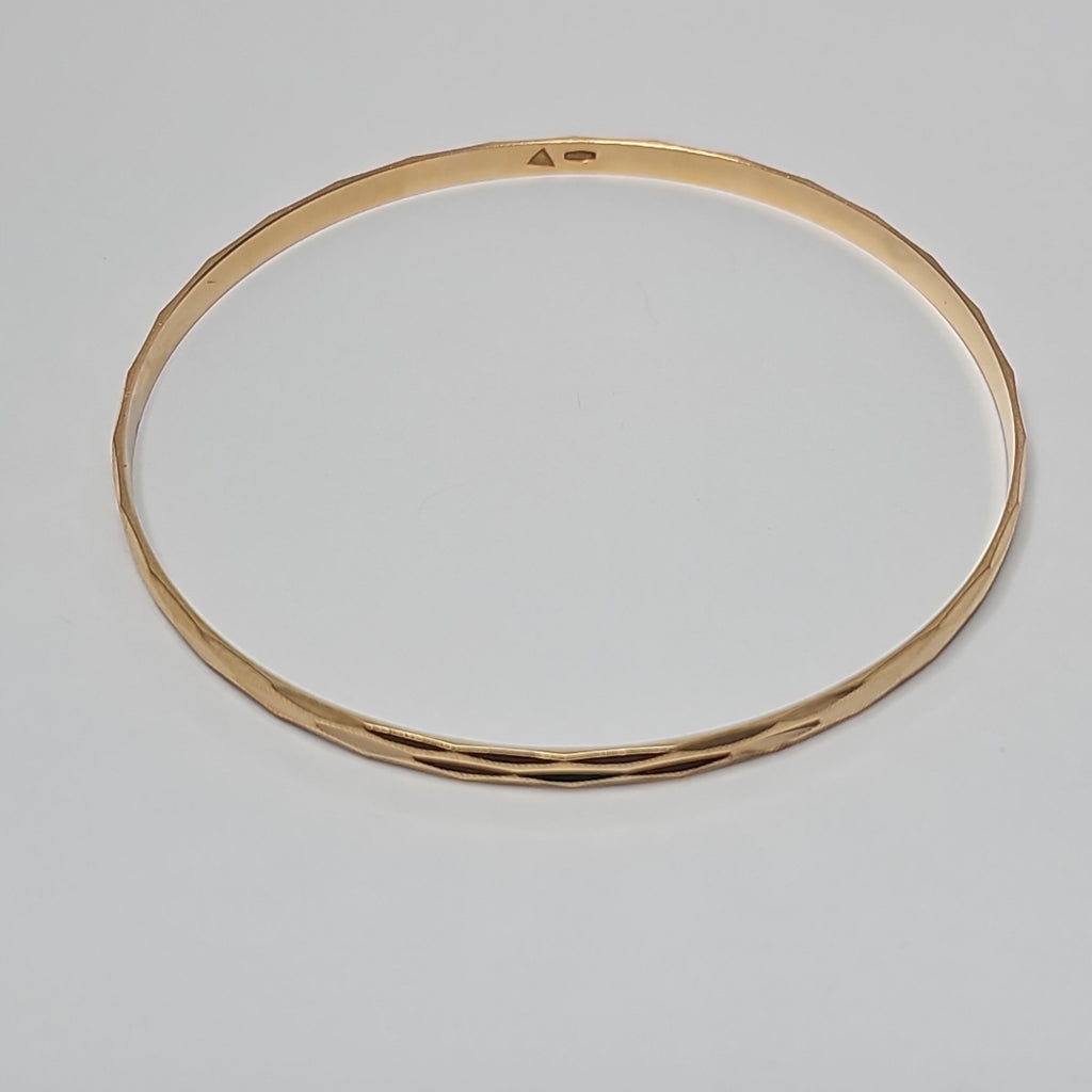 PULSERA RIGIDA ORO 18 K 7.7 GRMS (SEMINUEVO)