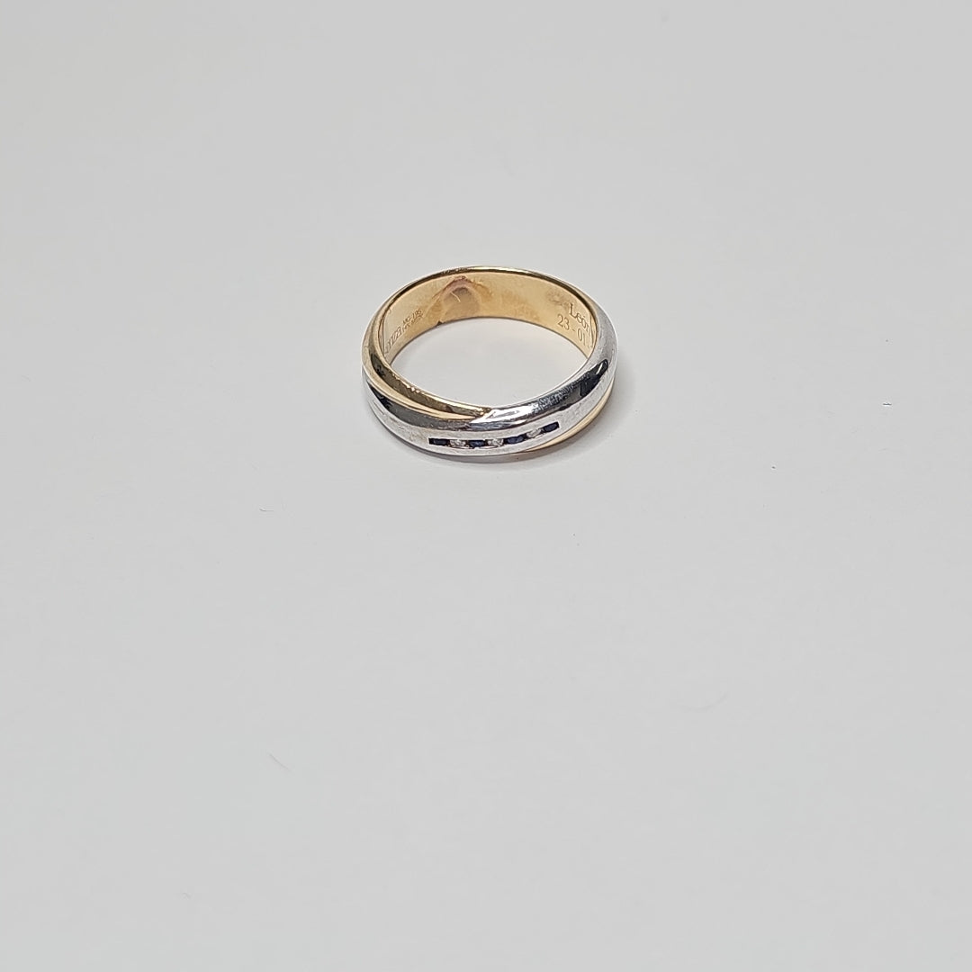 ANILLITO ORO,RODIADO 14 K 4,60 GRMS (SEMINUEVO)