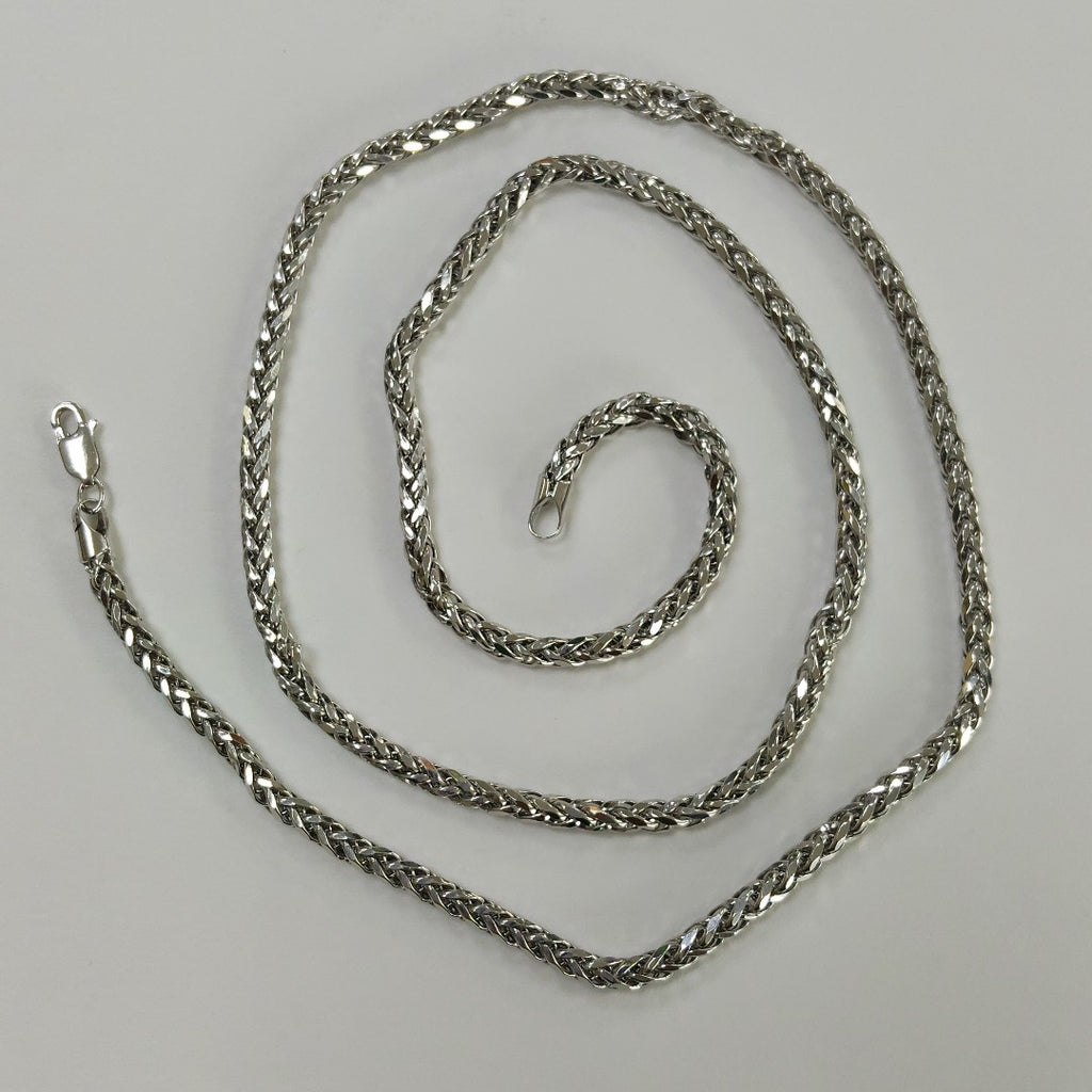 CADENA ORO, ORO BLANCO 14 K 11.7 GRMS (SEMINUEVO)