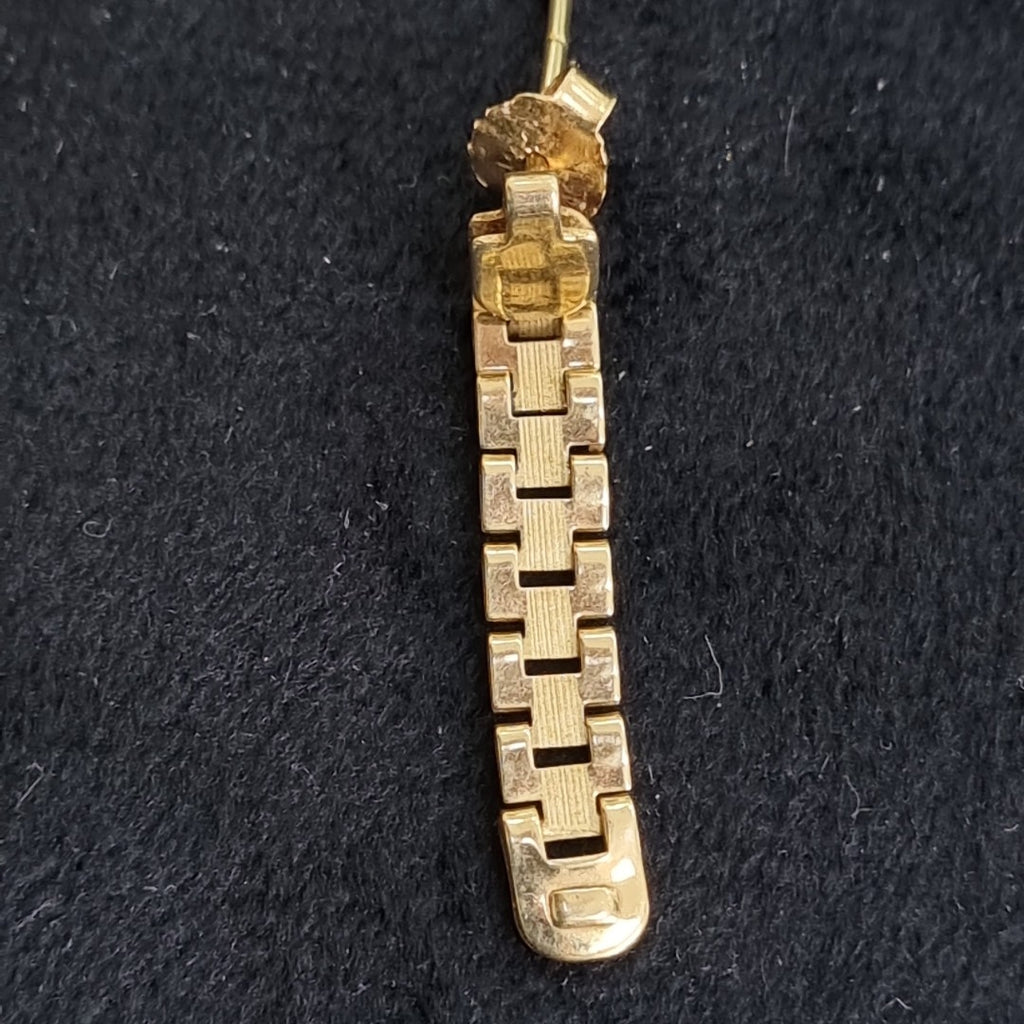 ARETES PAR ORO 14 K 1.6 GRMS (SEMINUEVO)