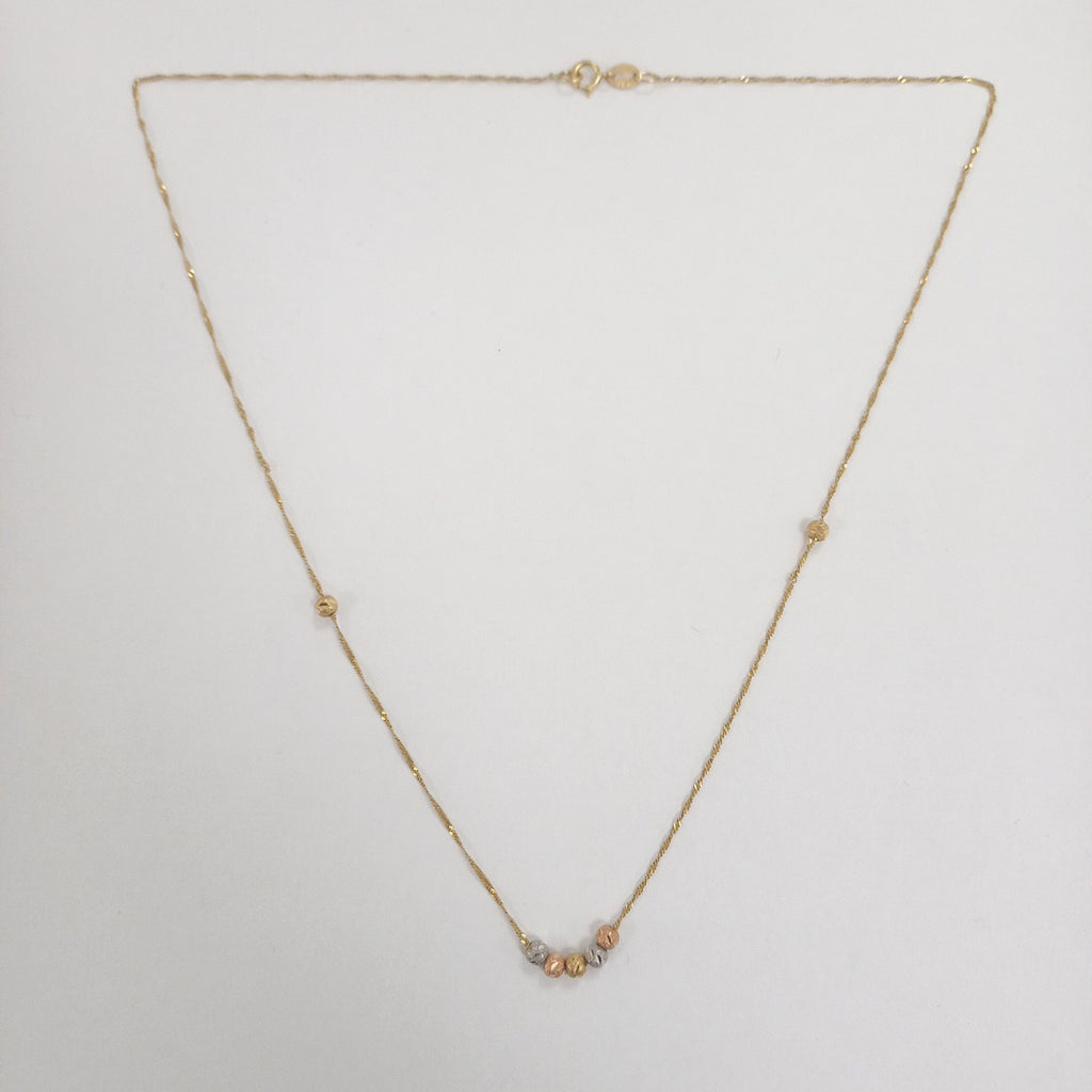 GARGANTILLA ORO 14 K 1.3 GRMS (SEMINUEVO)