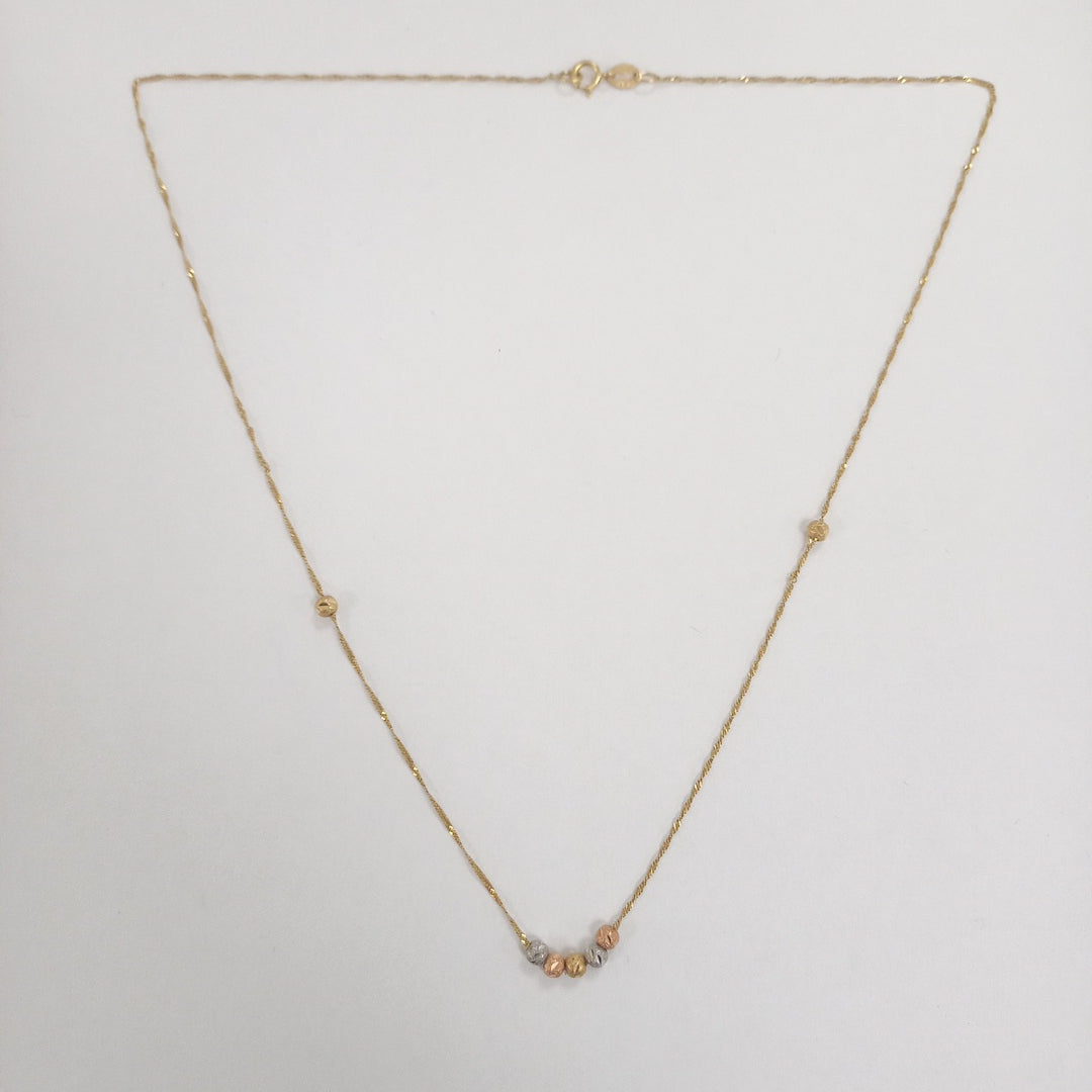GARGANTILLA ORO 14 K 1.3 GRMS (SEMINUEVO)