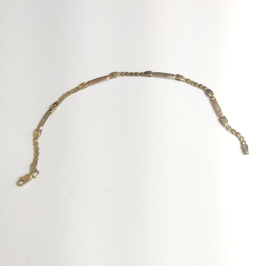 PULSERA ORO 14 K 3.1 GRMS (SEMINUEVO)