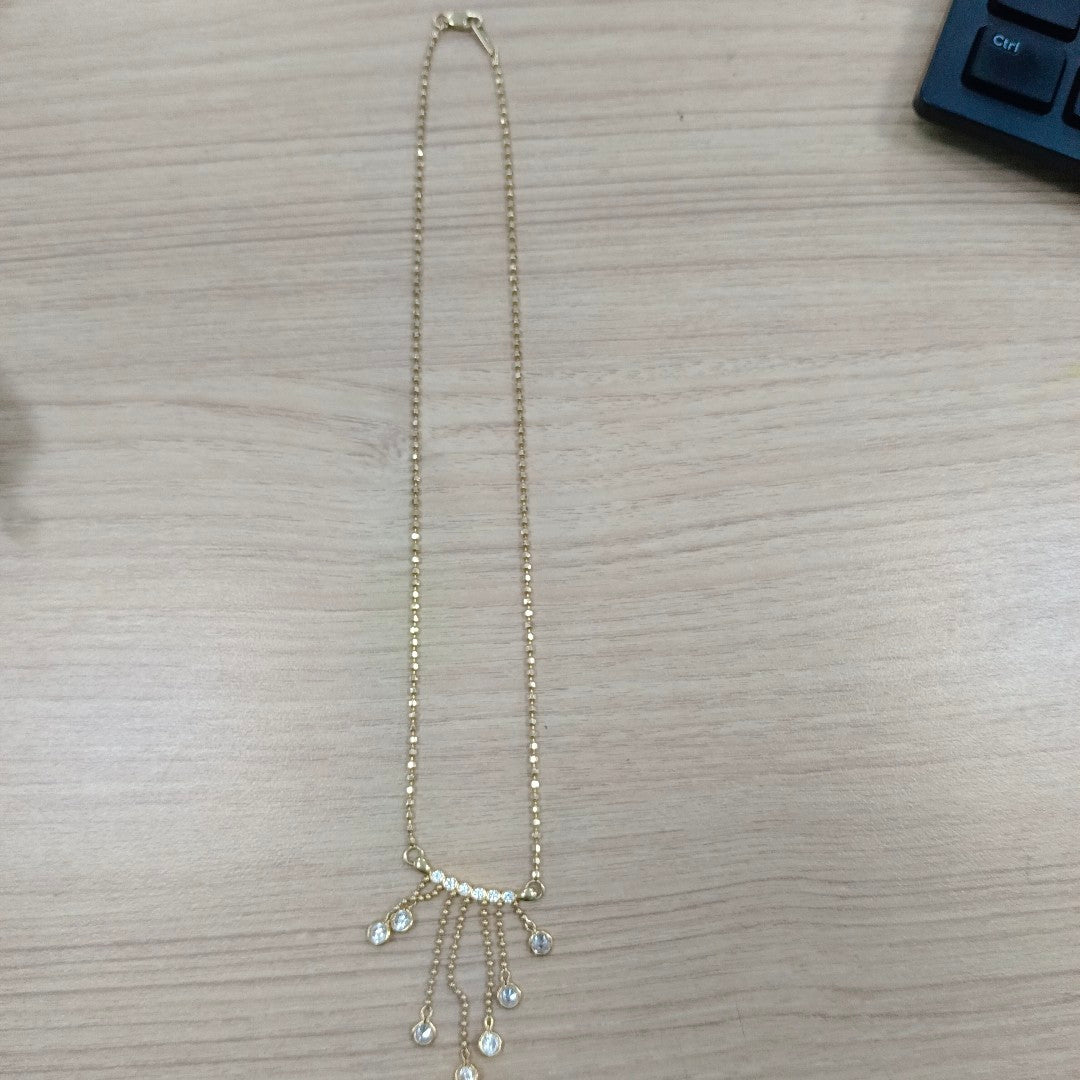 GARGANTILLA ORO 14 K 8.9 GRMS (SEMINUEVO)