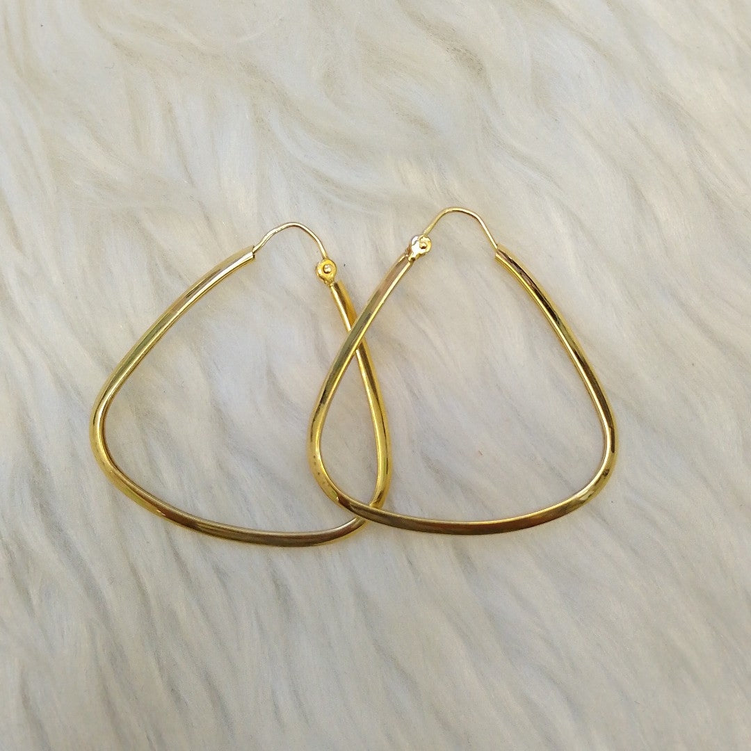 ARRACADAS PAR ORO 10 K 3.2 GRMS (SEMINUEVO)