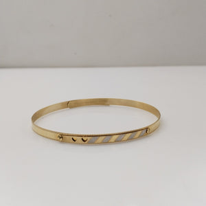 PULSERA RIGIDA ORO 18 K 6.9 GRMS (SEMINUEVO)